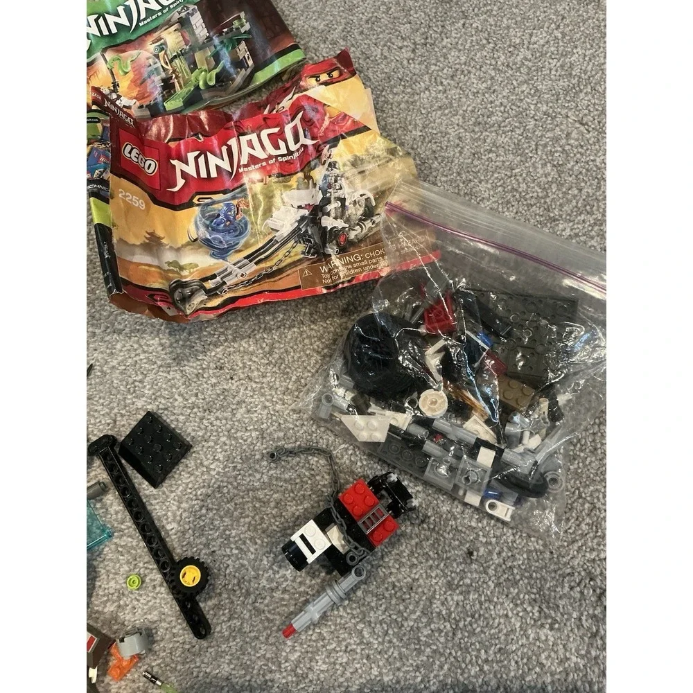 LEGO & Mega Bloks Bulk Lot Building Blocks/ Hobbit &Teenage Ninja Turtles Legos